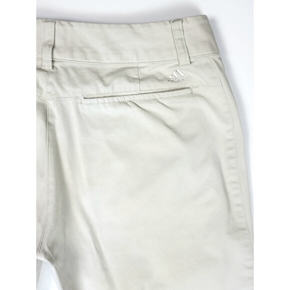 Adidas Stretch Beige Bermuda Shorts - Women's 4 - Picture 7 of 7